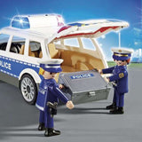 Voiture avec Lumièe et Son City Action Police Playmobil 6920 Blanc