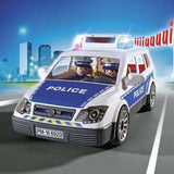 Voiture avec Lumièe et Son City Action Police Playmobil 6920 Blanc