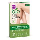 Bandes Épilatoire Corporelles Bio Natural Taky (20 uds)